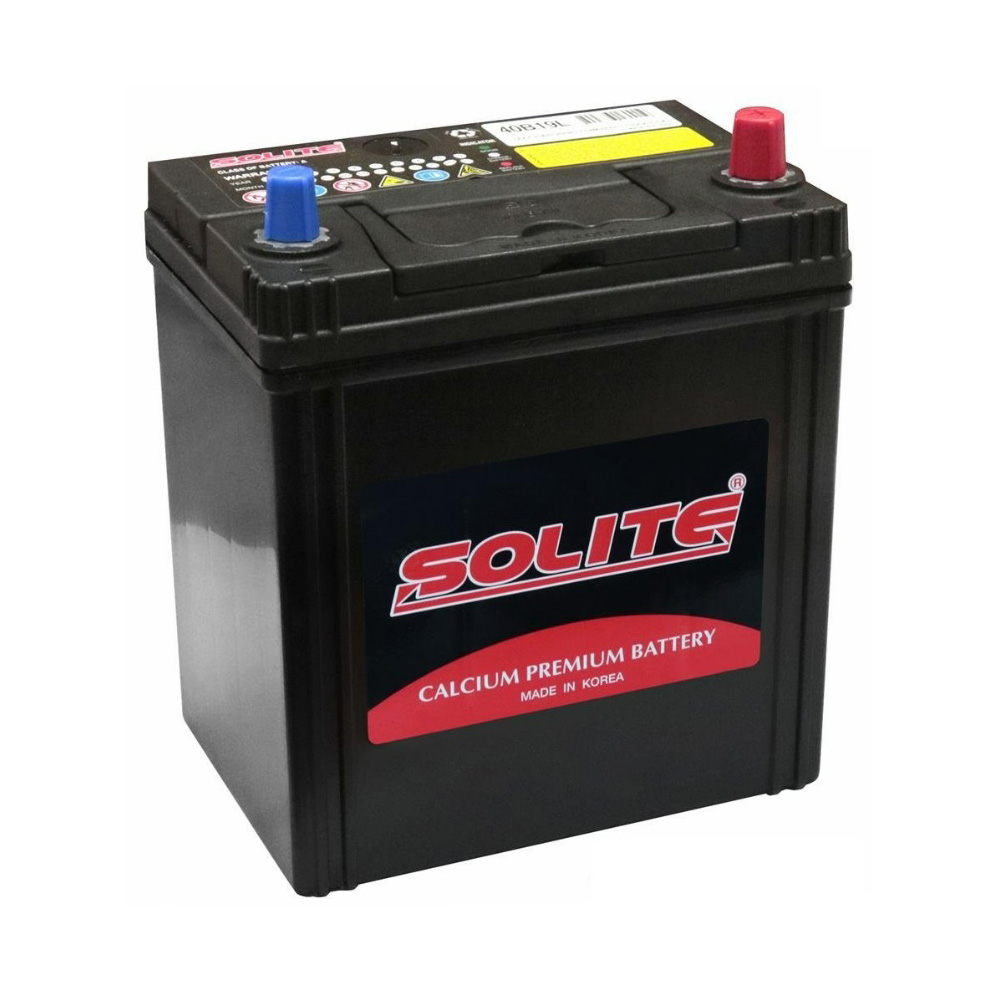 BATERIA SOLITE 35AH NS40ZL 330CCA (CON PESTAÑA) (- +) A/D KR
